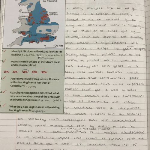 Year 11 - Geography - Jessica